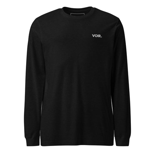 Unisex Long Sleeve black